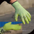 SRSAFETY winter use style,german latex foam gloves